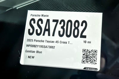 2025 Porsche Taycan Taycan 4S Cross Turismo