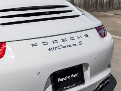 2013 Porsche 911 911 Carrera S Cabriolet