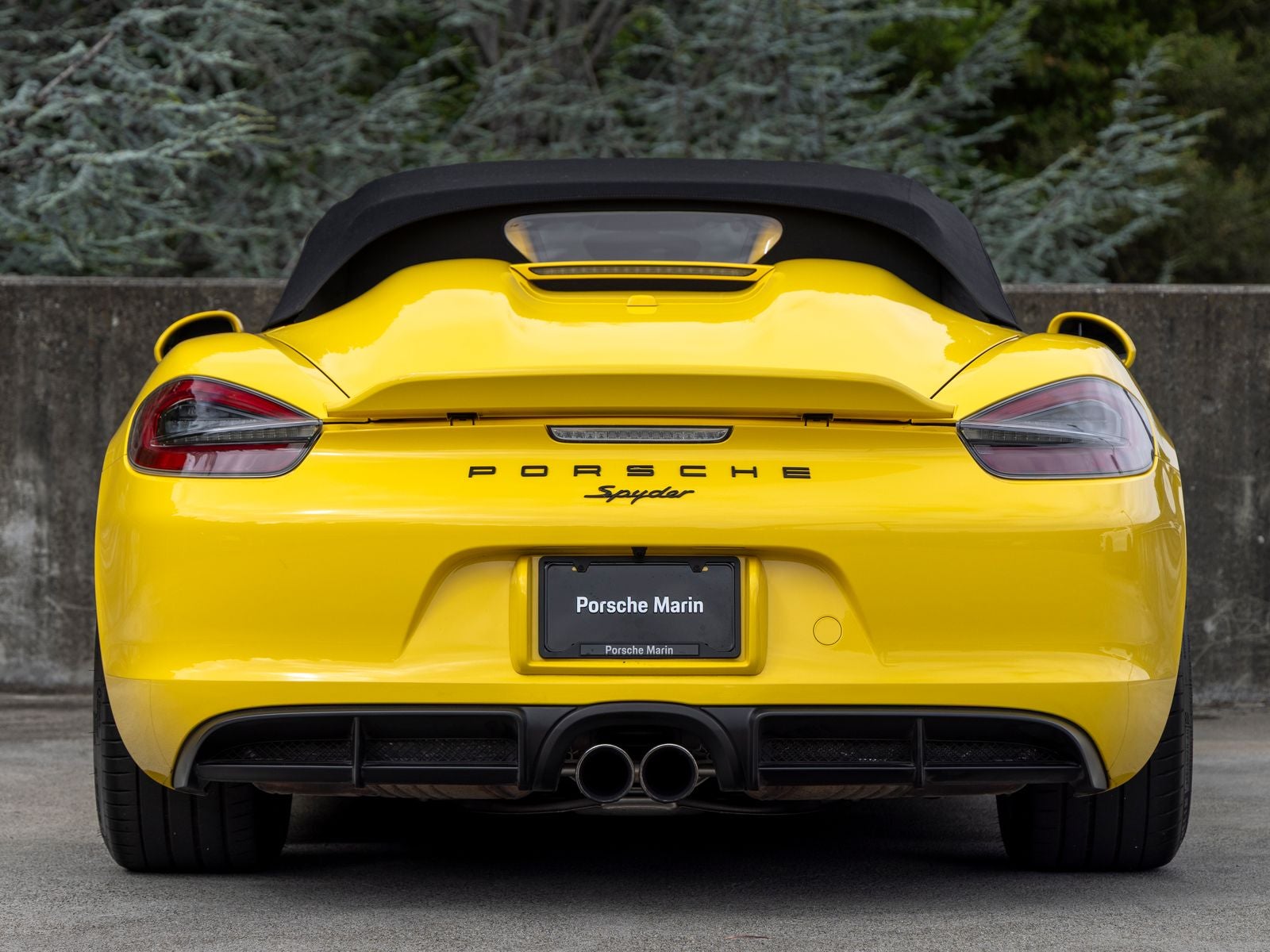 2016 Porsche 718 Boxster Spyder