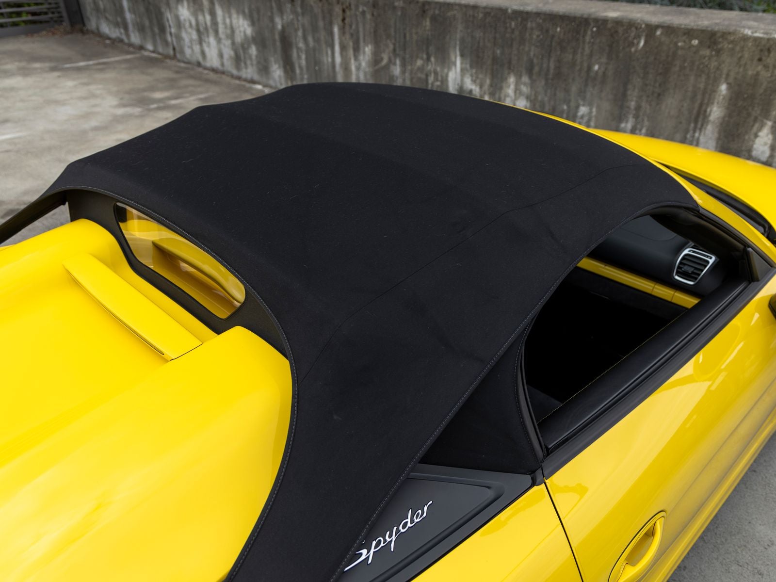 2016 Porsche 718 Boxster Spyder