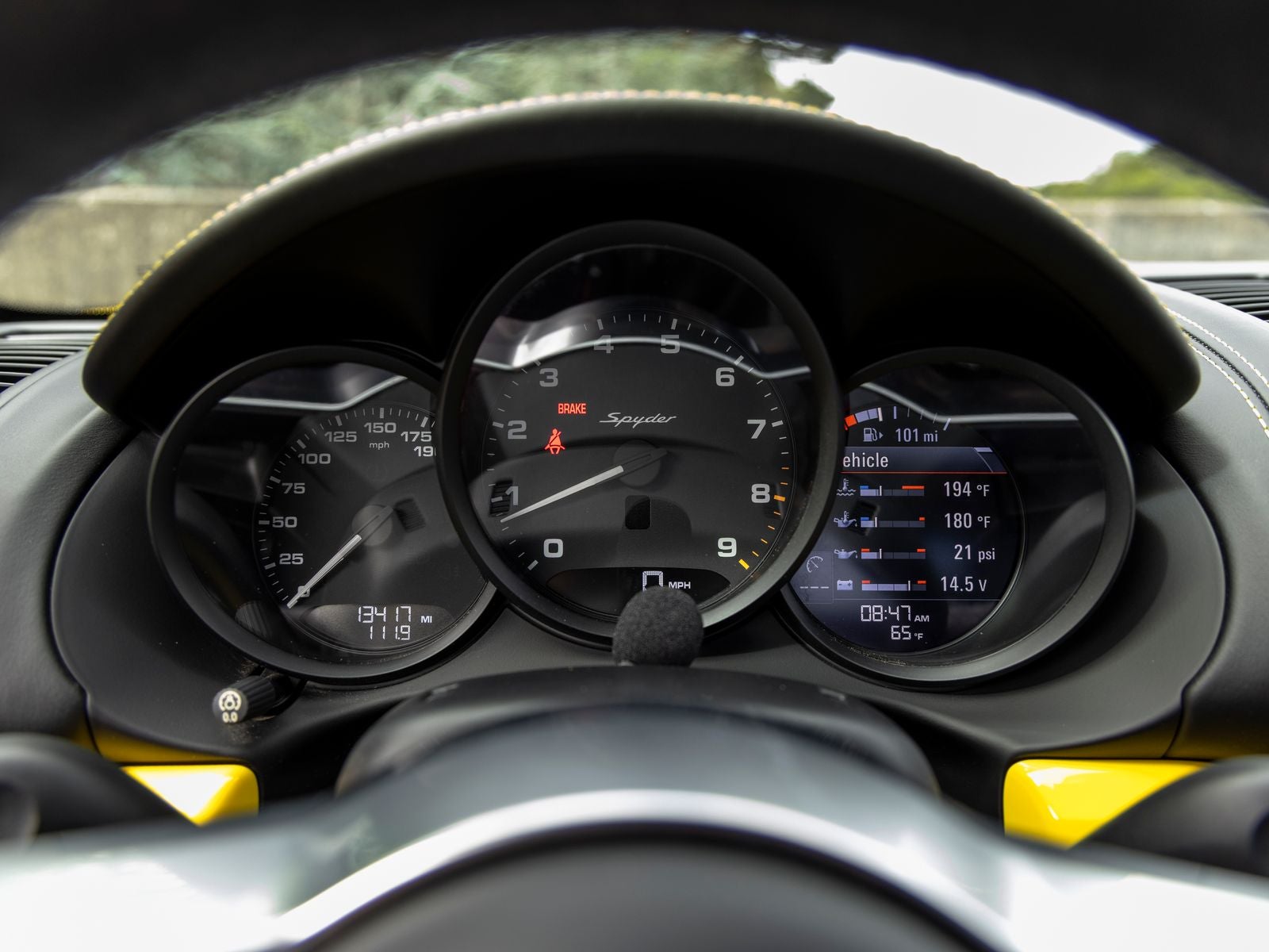 2016 Porsche 718 Boxster Spyder