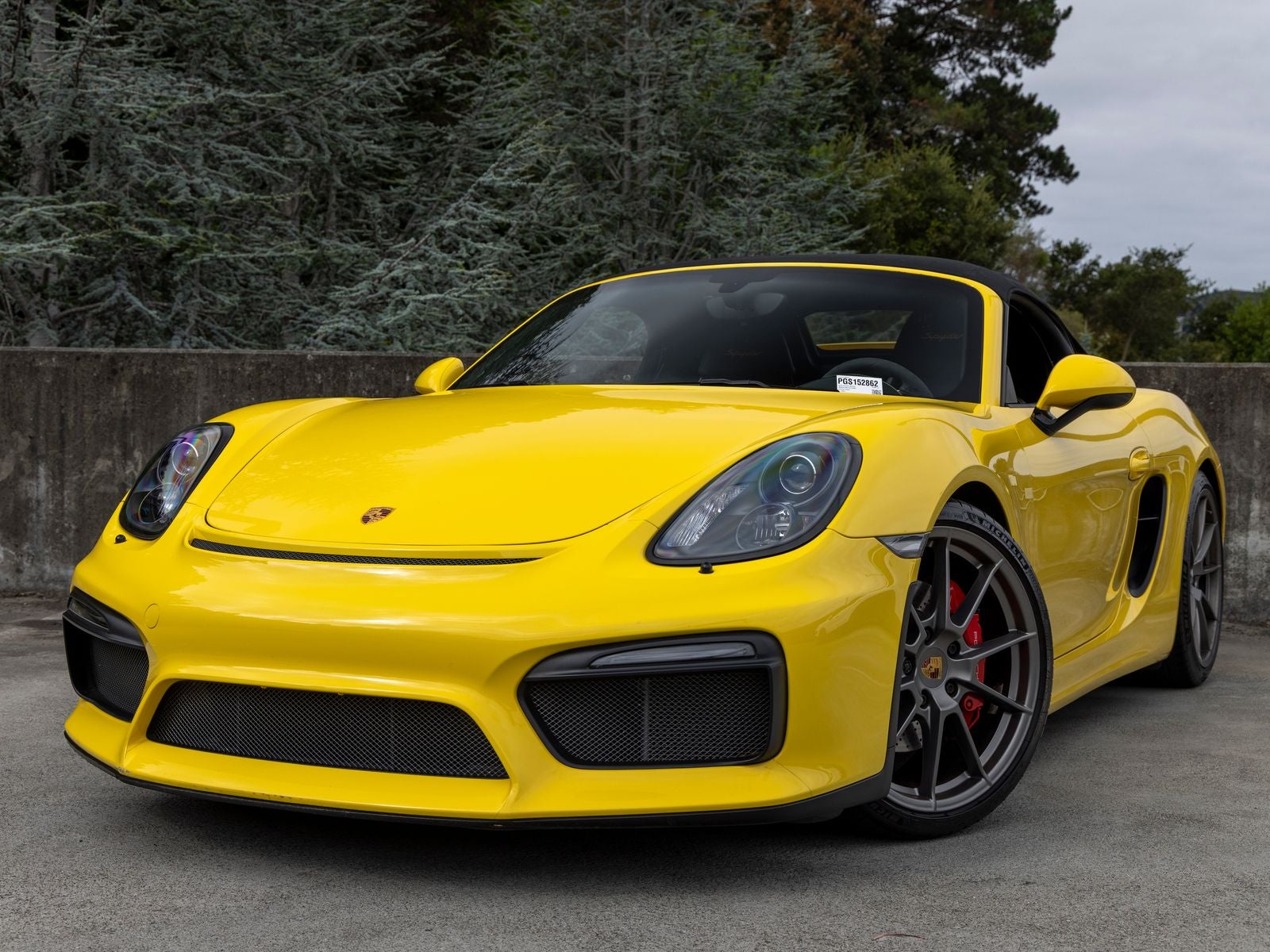 2016 Porsche 718 Boxster Spyder