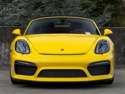 2016 Porsche 718 Boxster Spyder