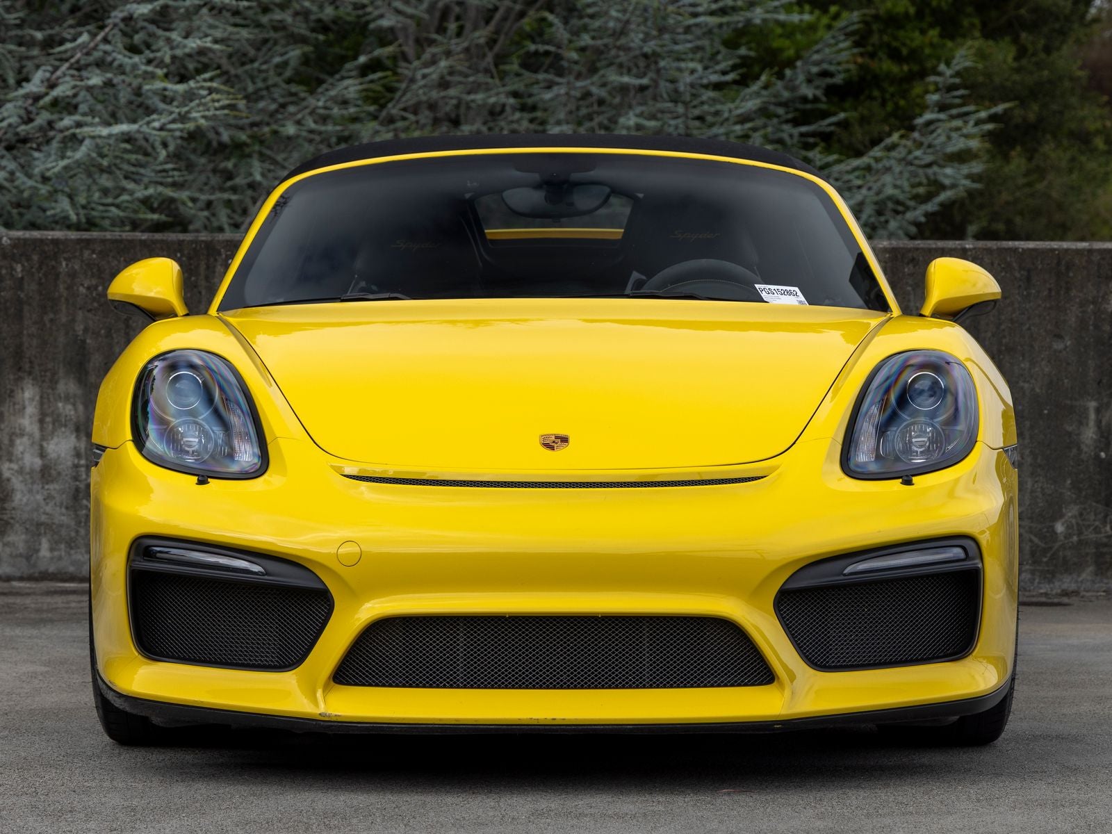 2016 Porsche 718 Boxster Spyder