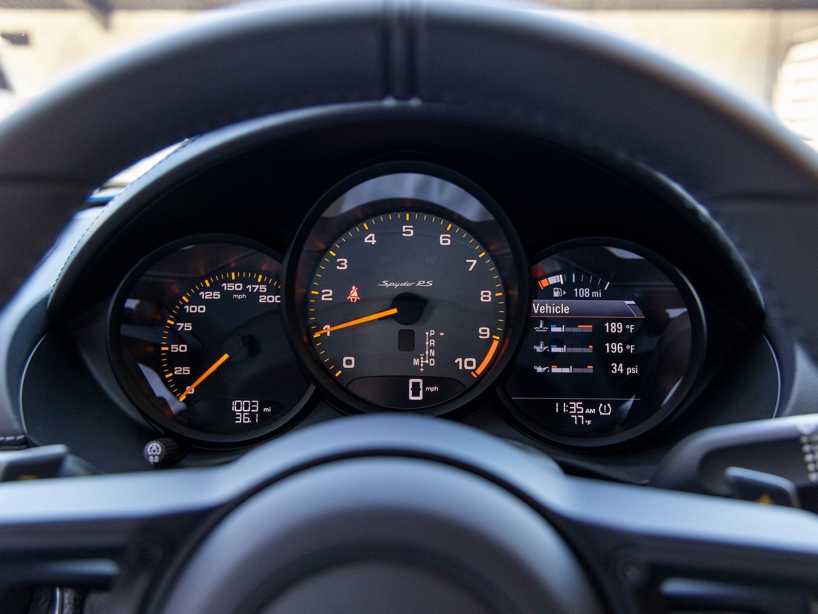 2024 Porsche 718 718 Spyder RS (MY24)