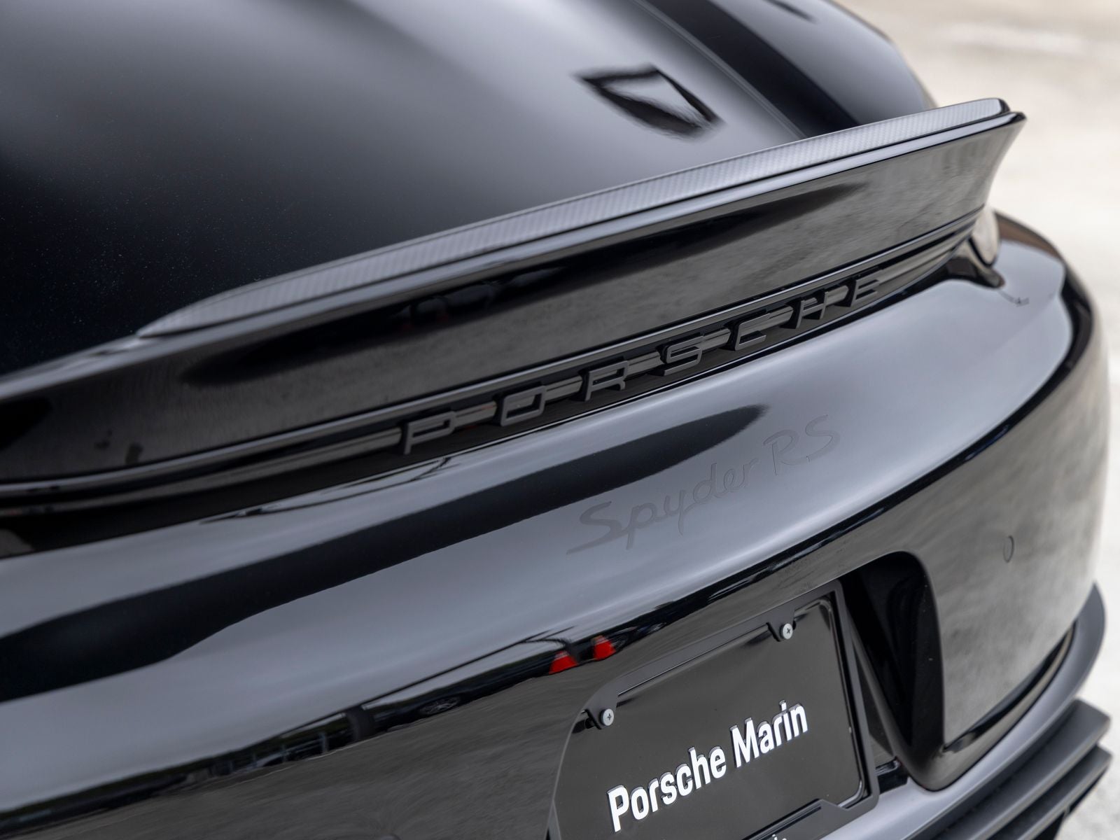 2025 Porsche 718 Spyder RS