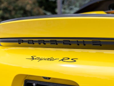 2025 Porsche 718 718 Spyder RS