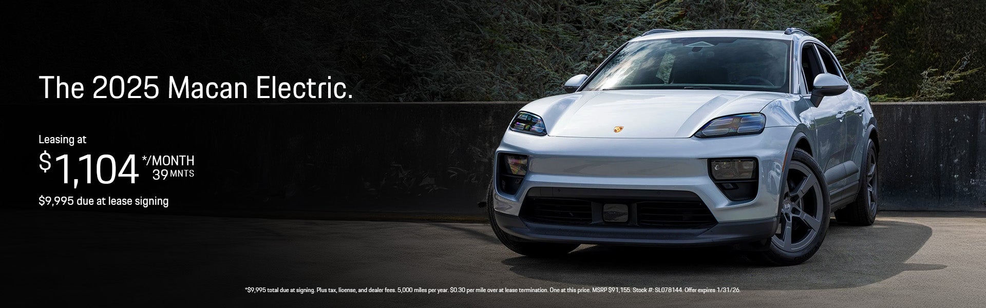2025 Macan Electric special banner