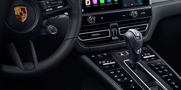 Porsche Macan display