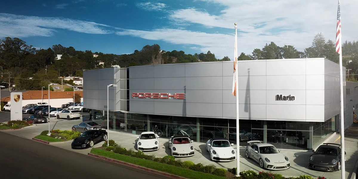 Porsche Service area in Mill Valley CA
