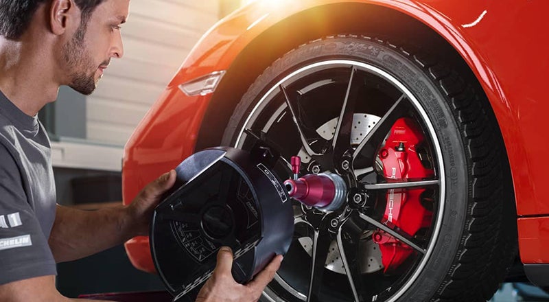 Porsche Tire Change Mill Valley CA