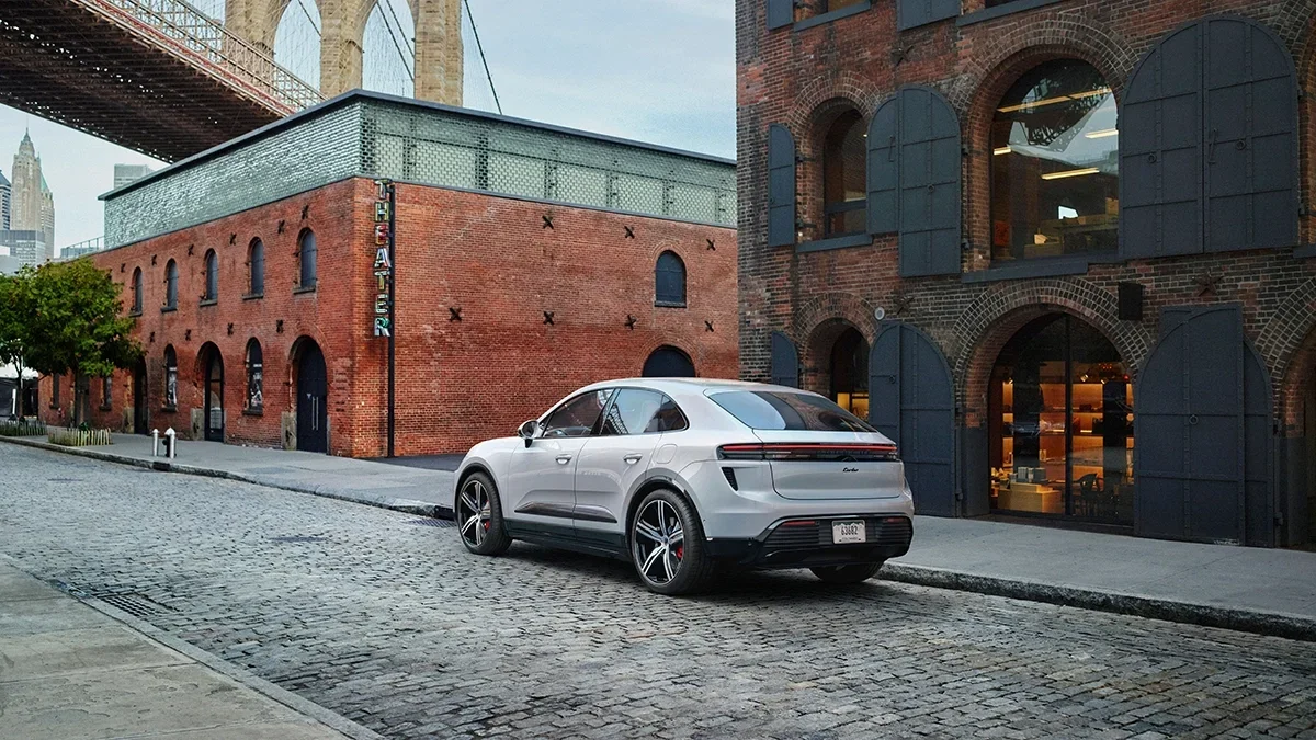 Porsche Marin 2024 Porsche Macan EV Downtown