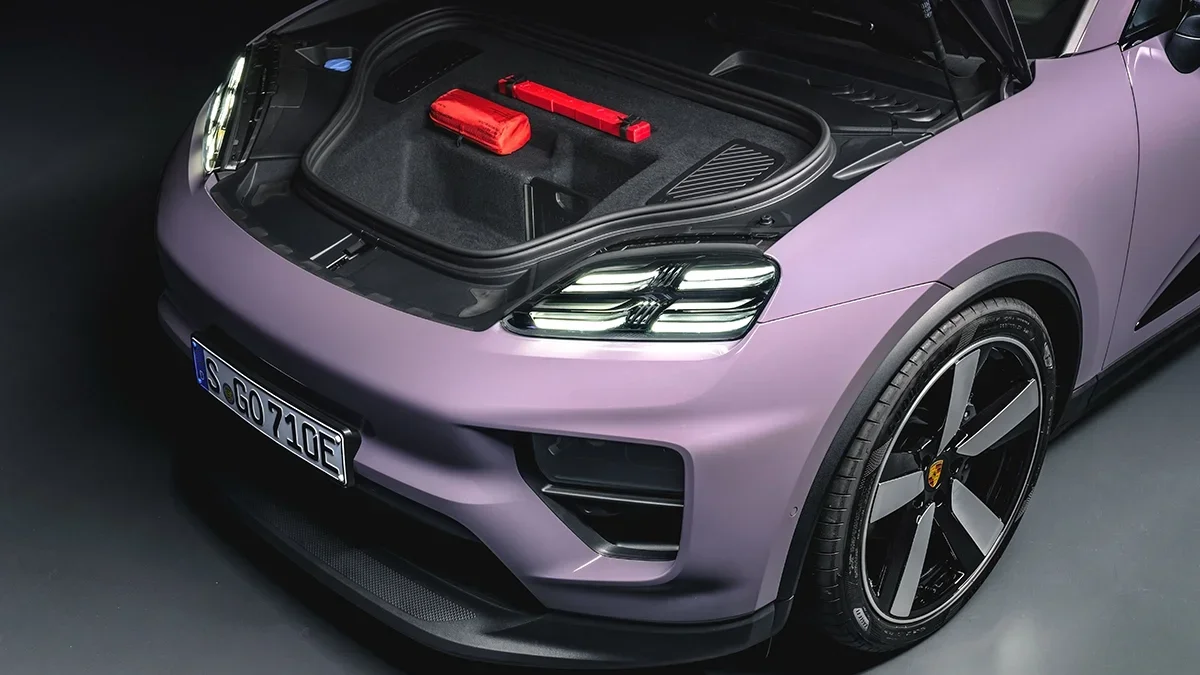 2024 Macan EV frunk Mill Valley CA